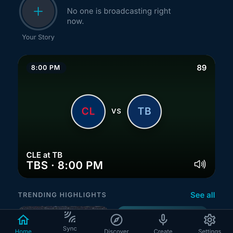 Fansmit home landing game preview